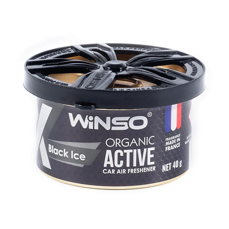 Ароматизатор WINSO X Active Organic Black Ice 40 г (533650)