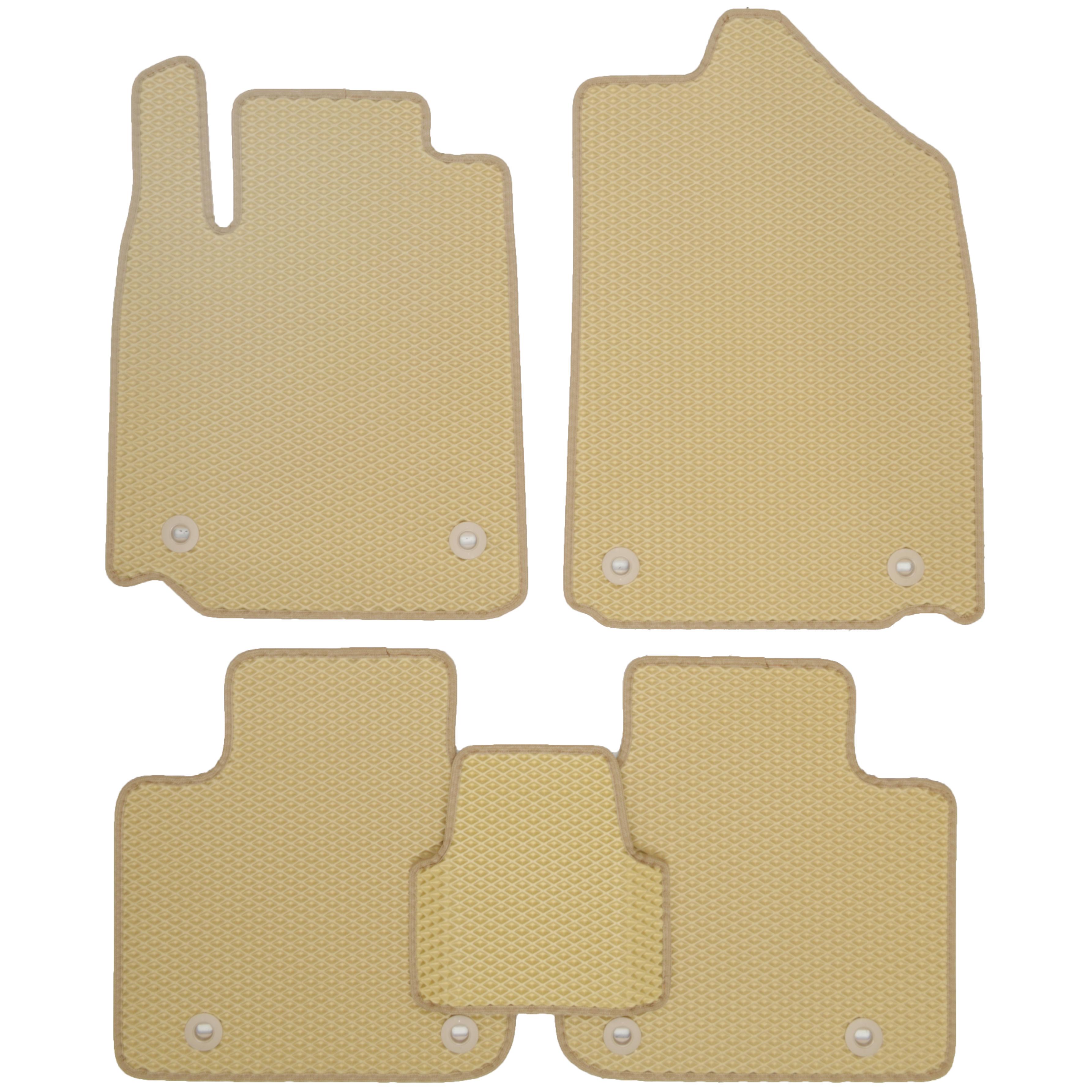 Коврики в салон для Lexus ES 350 2006-2012 EVA-полимерные Бежевый