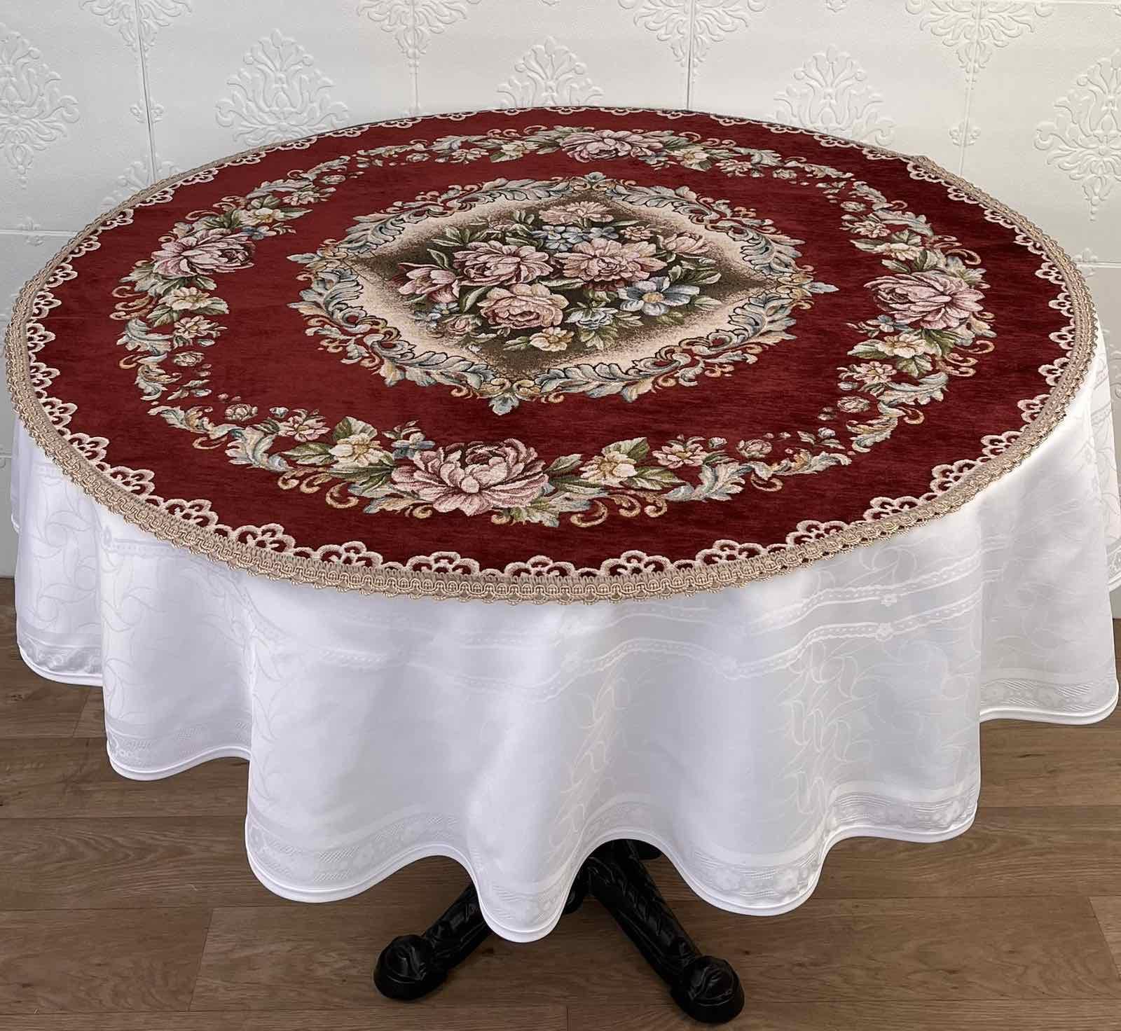 Серветка велюрова Sagol St 125 95 см Bordo