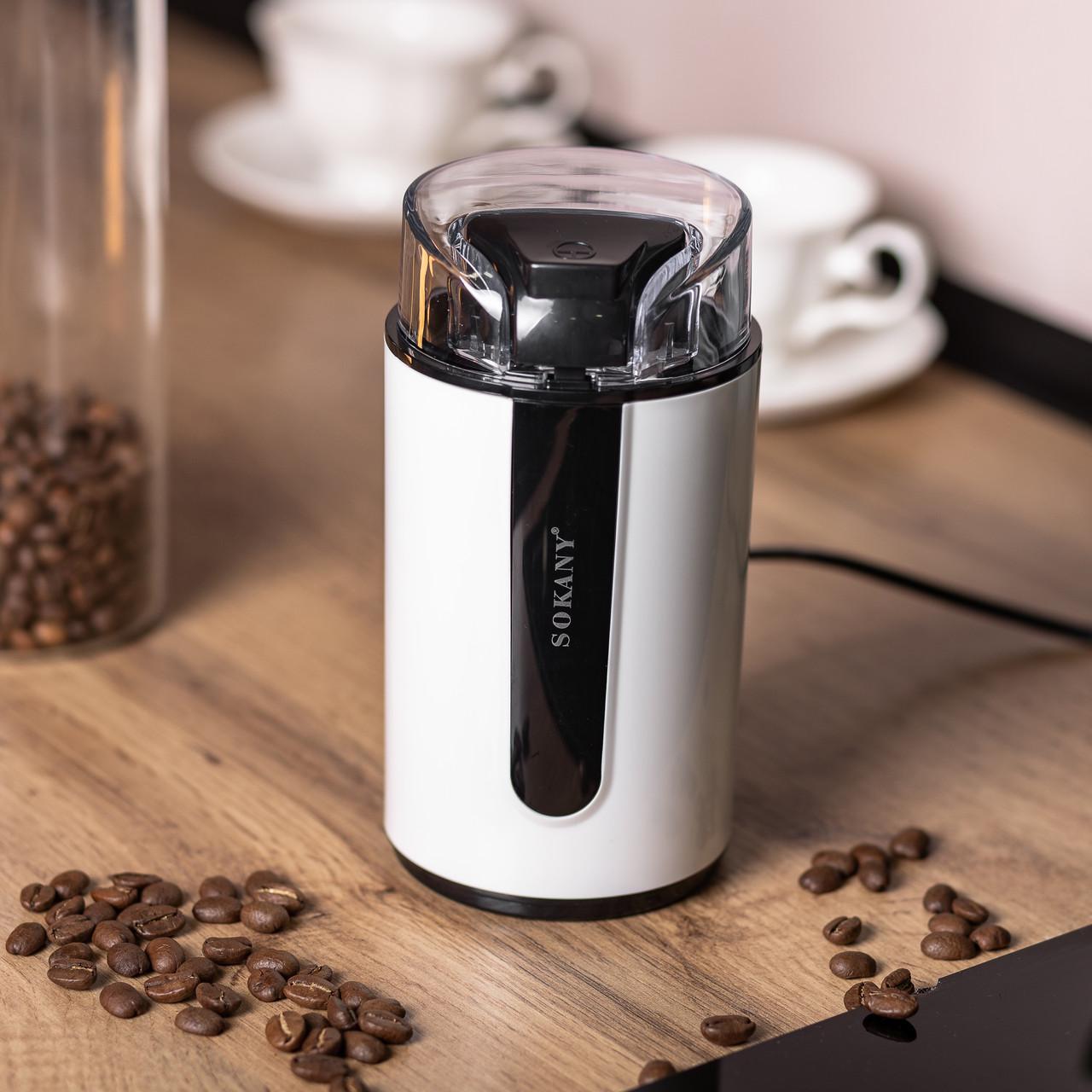Кофемолка электрическая Sokany SK-3026 для мелкого помола 200 Вт автоматическая 75 г (5871) - фото 9 Кофемолка электрическая Sokany SK-3026 для мелкого помола 200 Вт автоматическая 75 г (5871) - фото 9
