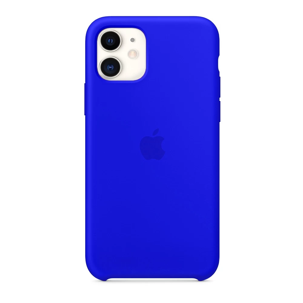 Силіконовий Чохол Накладка Silicone Case для iPhone 11 Shiny Blue