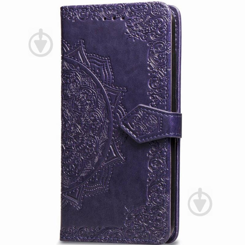 Кожаный чехол-книжка Epik Art Case с визитницей для Xiaomi Redmi K20 / K20 Pro / Mi9T / Mi9T Pro Фиолетовый (717963)