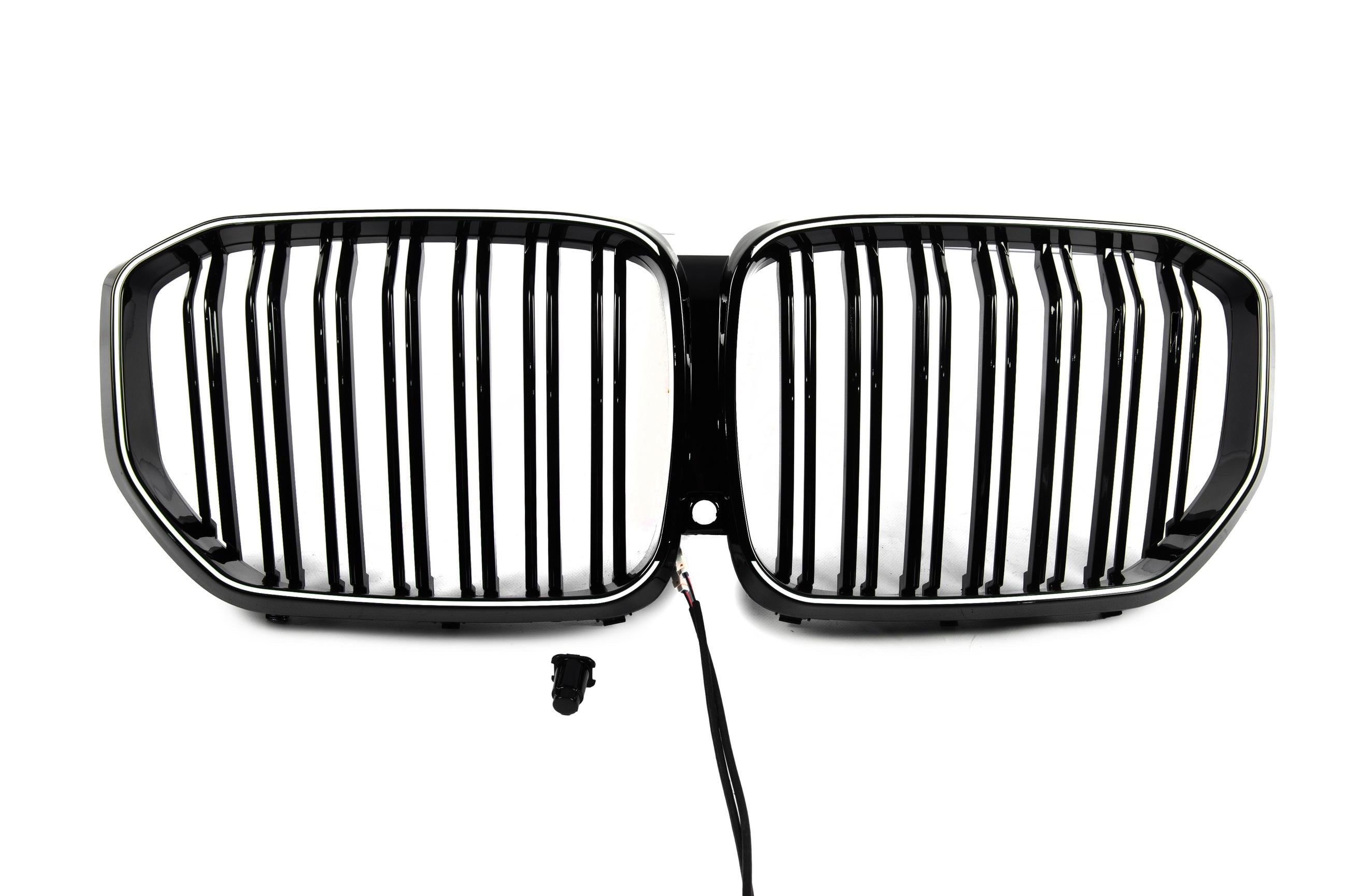 Ноздри M-Look LED GBT для BMW X5 G05 2019-2026 гг. abs-пластик Черный (190165)