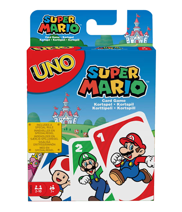 Настільна гра Uno карти Маріо (2140063700)
