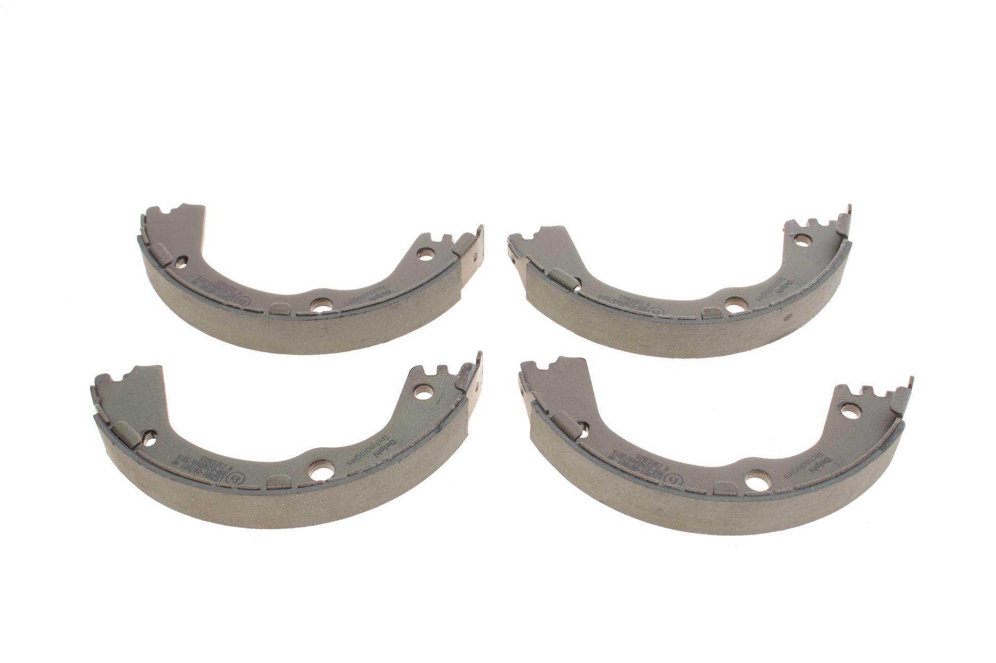 Колодки ручника DELPHI LS2081 Hyundai Santa Fe/Tucson 05-/Kia Sorento/Sportage 02- 190x27