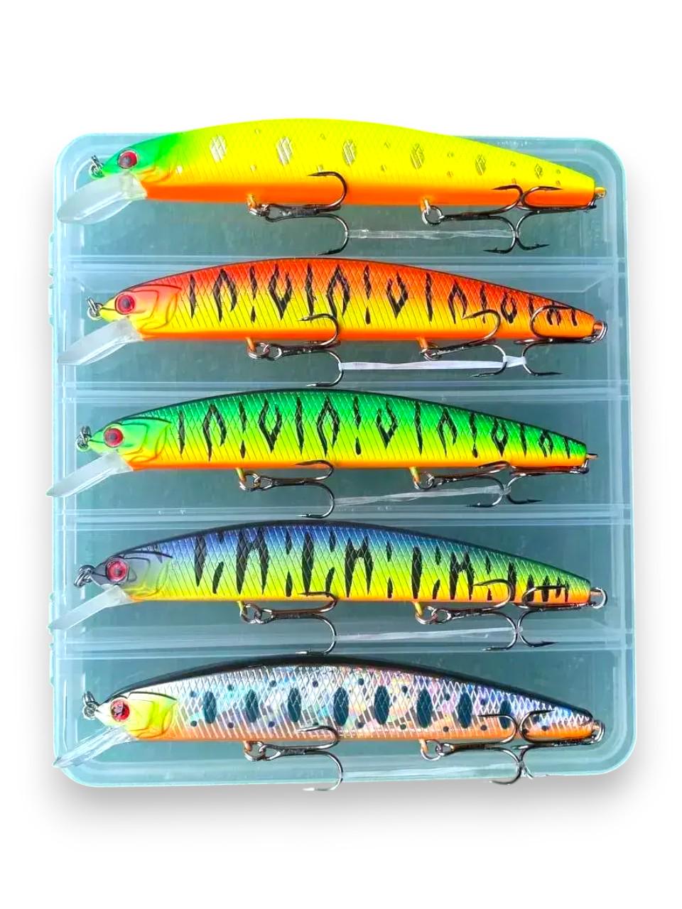 Набор воблеров VARUNA 110SP в коробке 16 г 5 шт. (8098-н17)