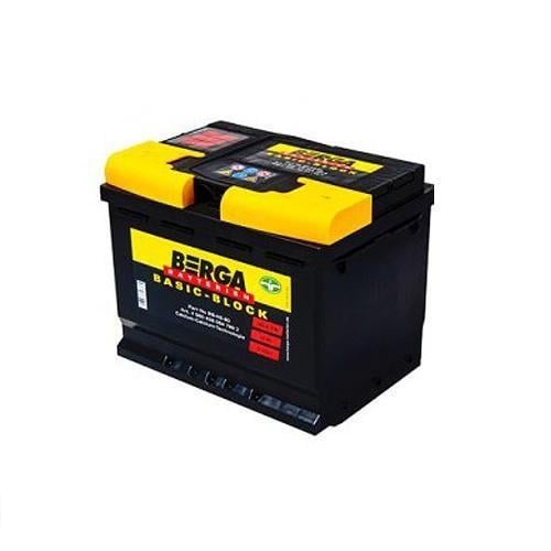 Автомобильный аккумулятор Berga Basic Block 6СТ-52Ah АзЕ 470A EN 552400047(28278)
