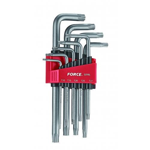 Набір ключів Force Torx 9 пр. Т10-Т50 (5098L)