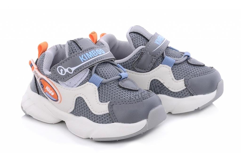 Кроссовки для мальчиков 2181 в сетку р. 21 Серый