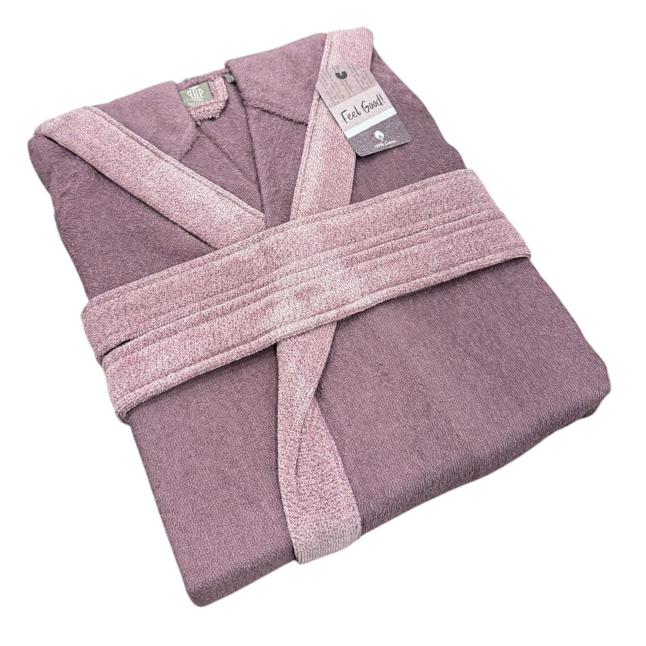 Халат махровий PHP Joy Melange Rosa M Рожевий