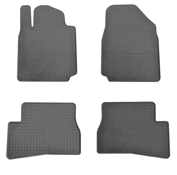 Резиновые коврики Stingray для Nissan Micra K12 2003-2010 гг. резина Черный