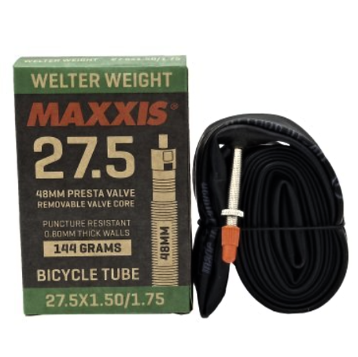 Велокамера Maxxis 27,5х1,50/1,75 Welter Weight Tube FV 48 мм (50000355)