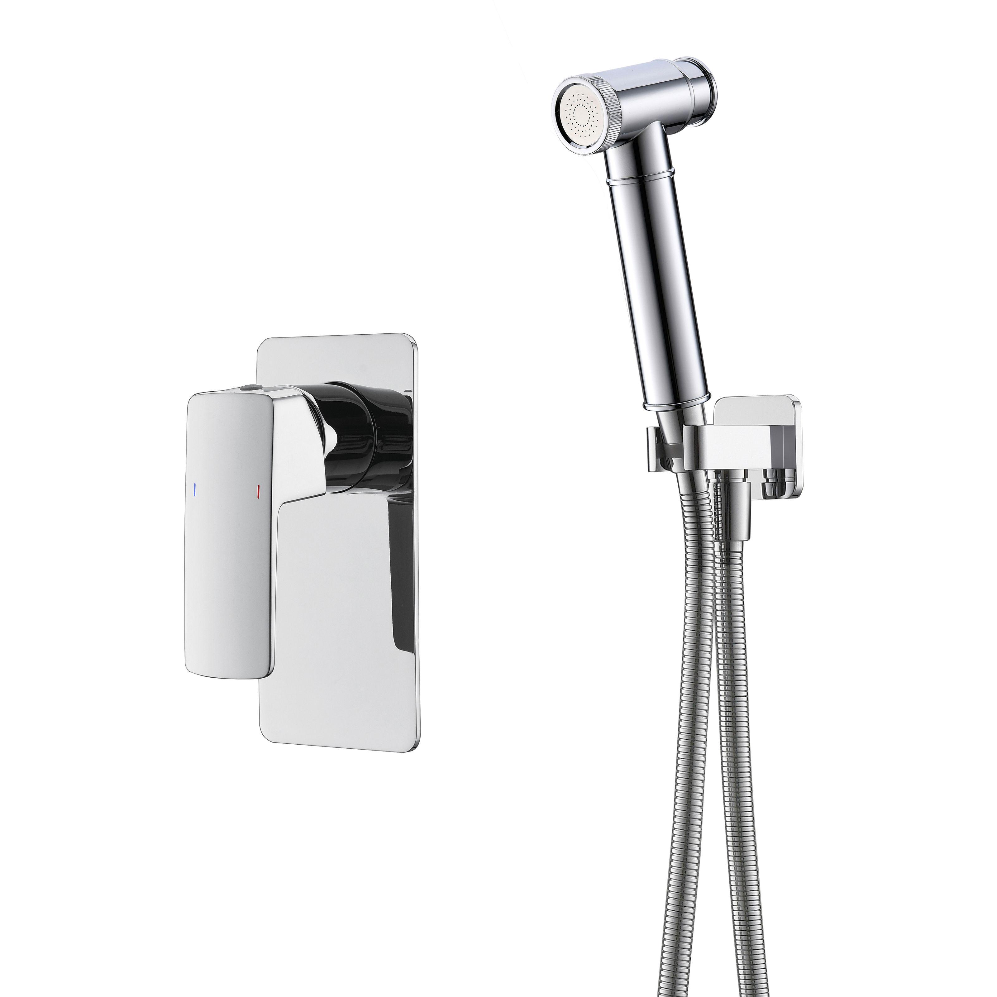 Змішувач для біде Imprese GRAFIKY ZMK061901120 прихованого монтажу Хром (103147)