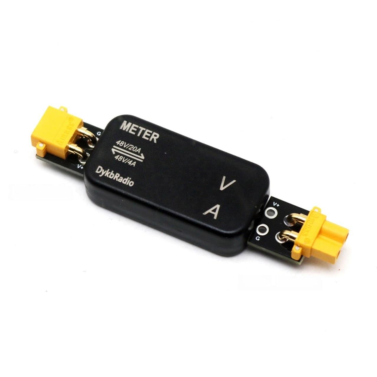 Тестер напряжения и тока аккумулятора XT30 Male-Female 20A двунаправленный DC для RC дронов и зарядки (00-00030120) Тестер напряжения и тока аккумулятора XT30 Male-Female 20A двунаправленный DC для RC дронов и зарядки (00-00030120)