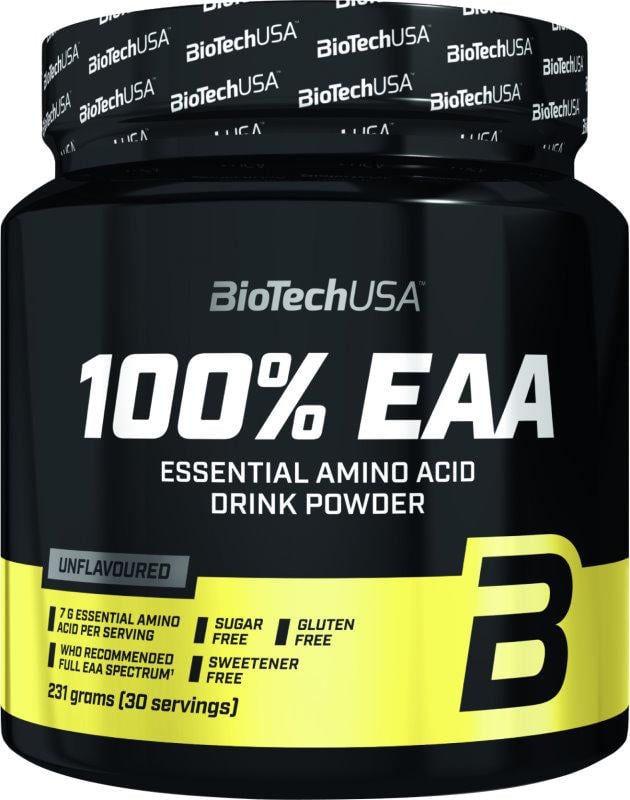 Аминокомплекс для спорта BioTechUSA 100% EAA 231 г 30 порций Unflavored