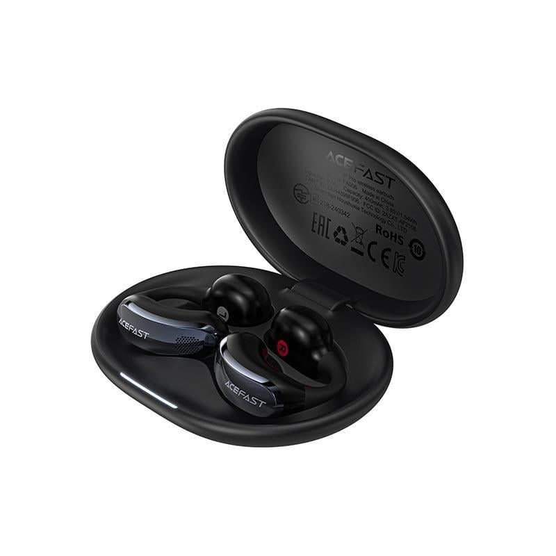 Наушники TWS Acefast FA006 ACECLIP Pro Bluetooth 5.4 батарея 400 мА·г до 7 ч работы Черный (650714)