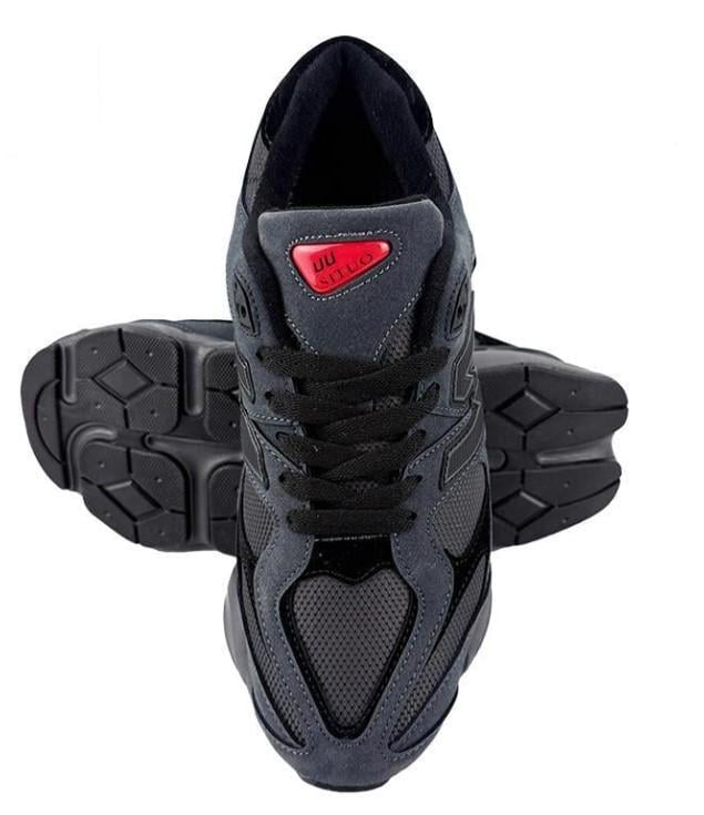 Кроссовки мужские комбинированные 90101-2 p. 41 25,5-26 см Серый