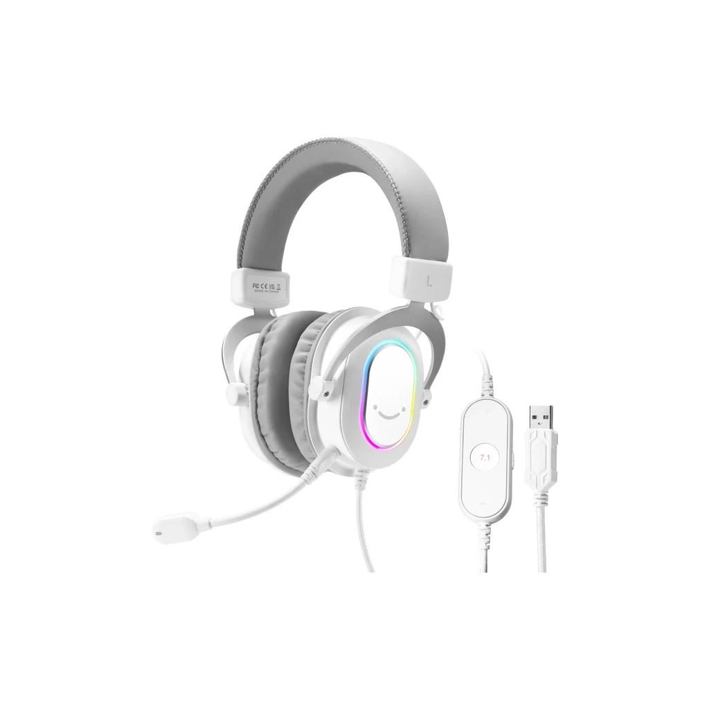 Навушники FIFINE H6 RGB 7.1 White (H6W)