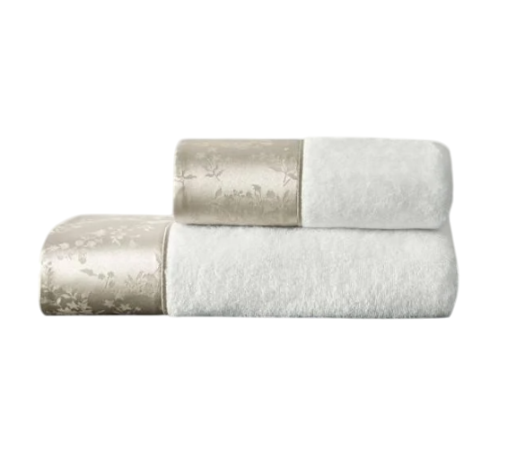 Набор полотенец Tivolyo Home Clarinda bej 50x100/75x150 см (2000022283116) Набор полотенец Tivolyo Home Clarinda bej 50x100/75x150 см (2000022283116)