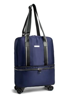 Дорожная сумка-трансформер на колесиках Синий (TL02-3)