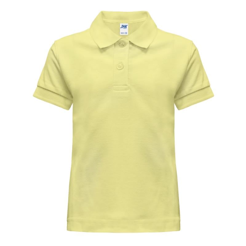 Футболка детская JHK KID POLO 9/11 Свет Желтый (LY)