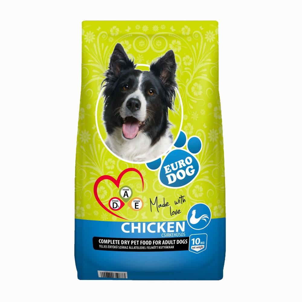 Корм для собак сухой EuroDog Chicken с курятиной 10 кг (5999884350873)