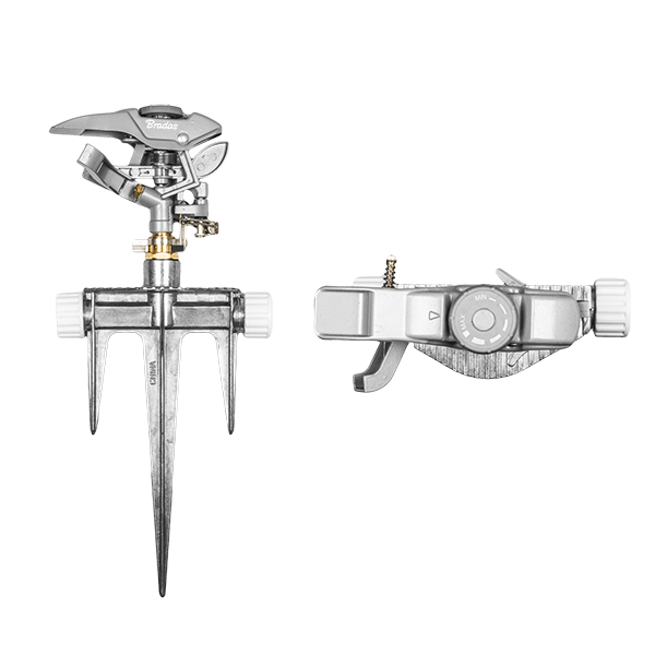 Ороситель пульсивный TRITON на трезубце 26,6 м White Line (WL-Z32) Ороситель пульсивный TRITON на трезубце 26,6 м White Line (WL-Z32)