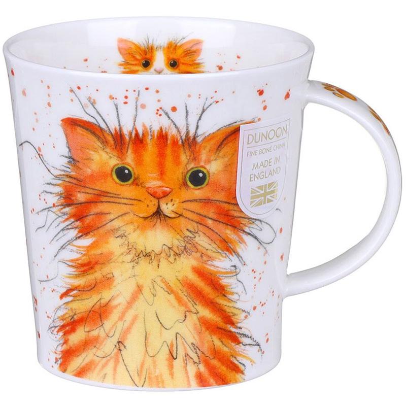 Кружка Dunoon Lomond Catter Splatter Ginger 320 мл (111004697)