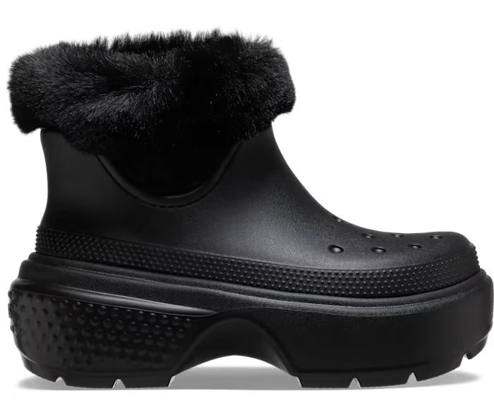 Сапоги зимние Crocs Stomp Lined 42-43 Black (18827685) - фото 3