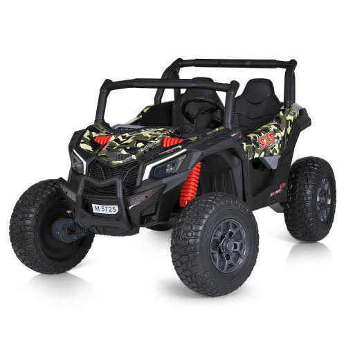 Дитячий електромобіль Джип M 5725EBLRS-18 24V Чорний