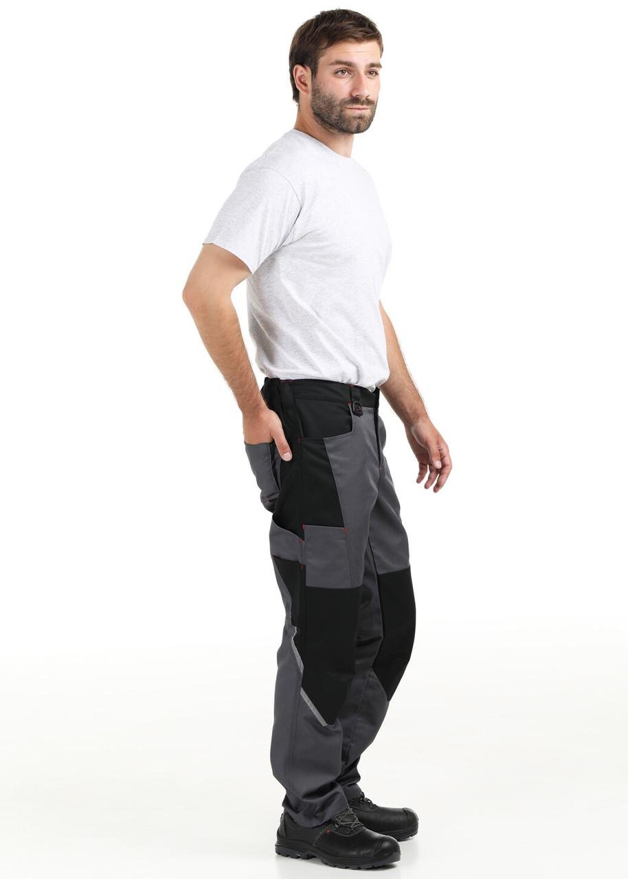Штани робочі Патріот 55500031 р. 64-66 168-179 см Сіро-чорний (2564937839) - фото 2 Штани робочі Патріот 55500031 р. 64-66 168-179 см Сіро-чорний (2564937839) - фото 2