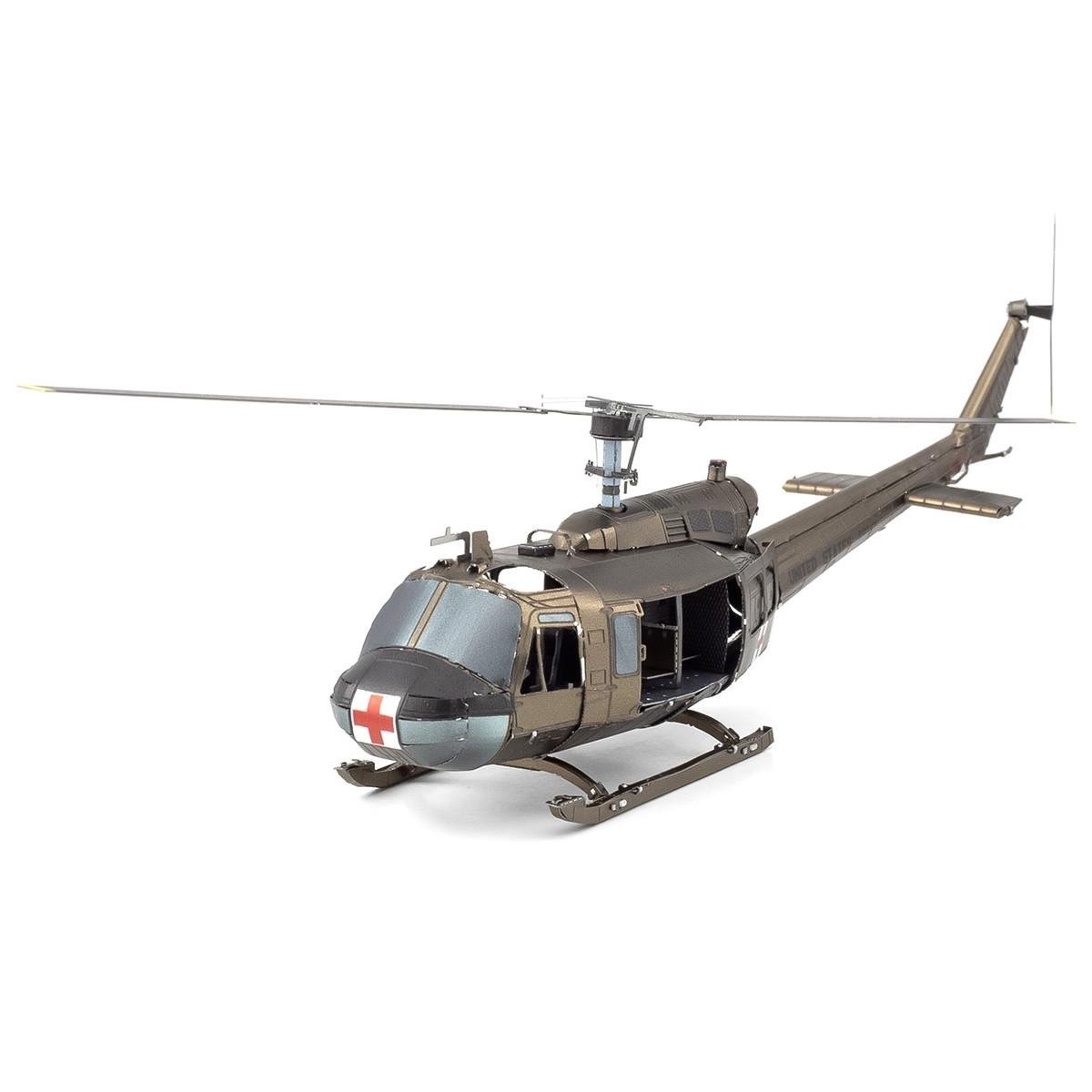 Конструктор металлический Metal Earth UH-1 Huey Helicopter ME1003 3D