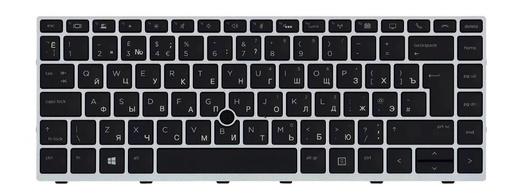 Клавіатура для ноутбука HP 14-CF підсвічування клавіш