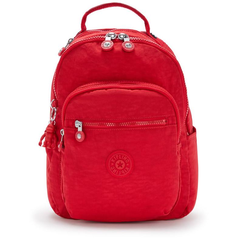 Городской рюкзак Kipling Seoul S для ноутбука 13" 14 л Red Rouge (KI4082_Z33)