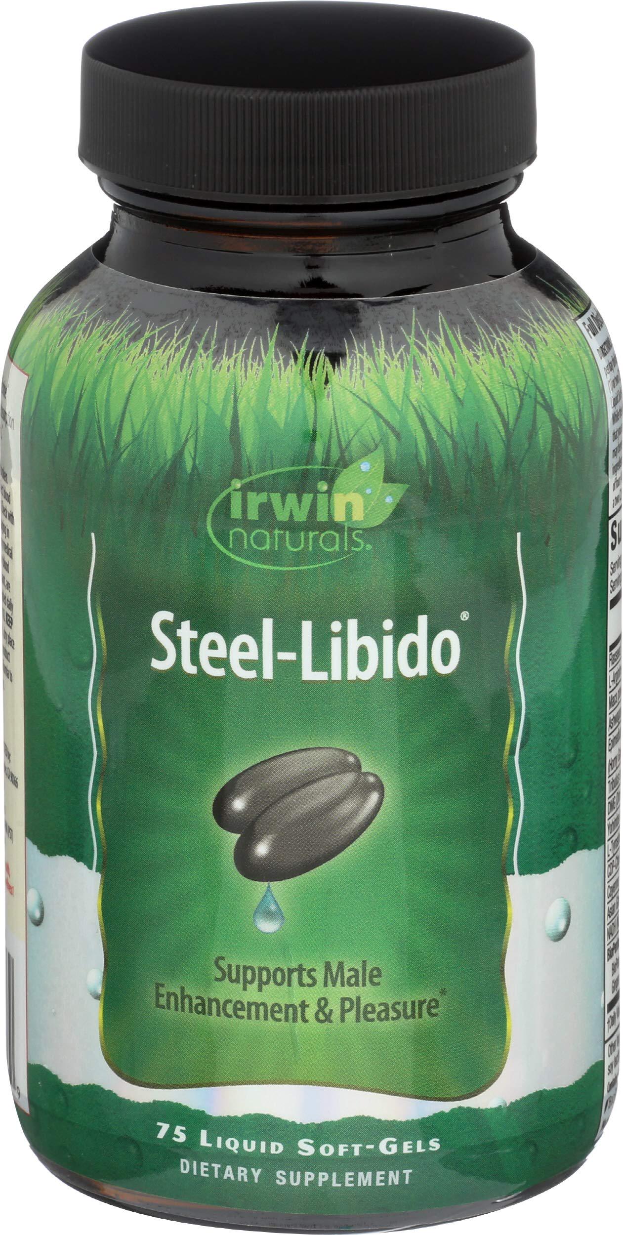Бустер тестостерона Irwin Naturals Steel-Libido 75 Liquid Soft-Gels