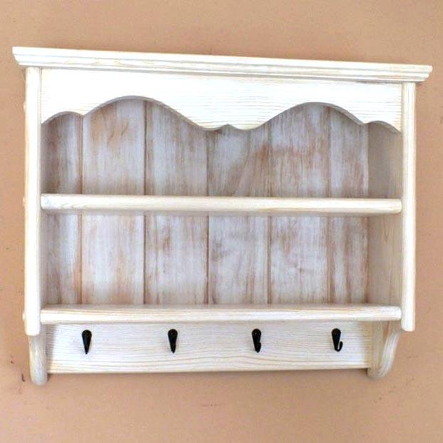 Полка настенная из дерева Барера Браш (ПНС/003722)