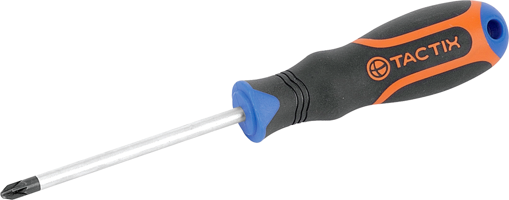 Викрутка Tactix 2x100 мм хрестова PZ2 (INSOTOTPZ200100BT0)