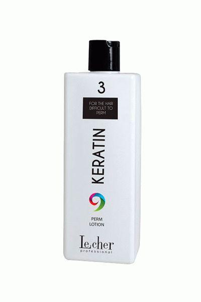 Средство для перманента Lecher Professional Keratin Perm №3 для жестких волос 500 мл - фото 2