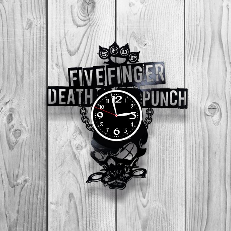 Часы настенные Five Finger Death Punch 0417 из виниловой пластинки