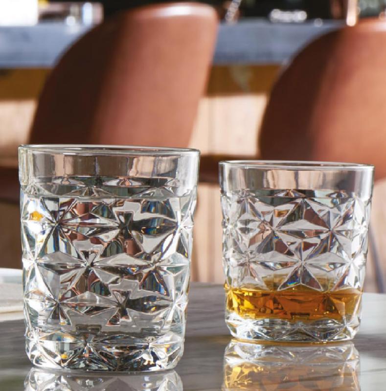 Набор стаканов для виски Pasabahce ESTRELLA 4 шт. 305 мл - фото 2 Набор стаканов для виски Pasabahce ESTRELLA 4 шт. 305 мл - фото 2