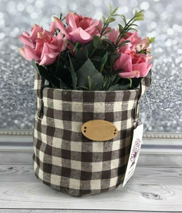 Подарочный букет в мешочке Decors N-17-8-5 Розовый (DR000987)