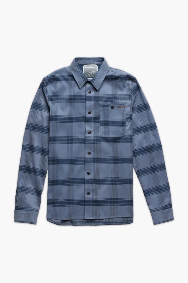 Сорочка TLD Grind Flannel Stripe M Blue Mirage (827260013) - фото 6