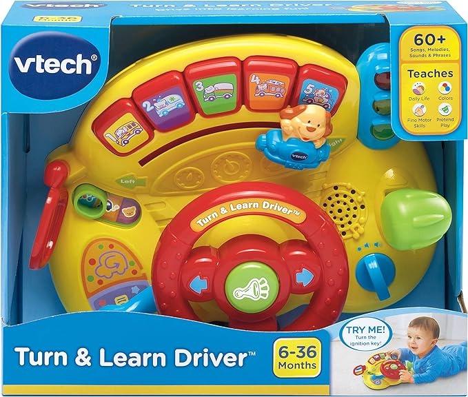 Руль музыкальный VTech Turn and Learn Driver (18114208) - фото 4