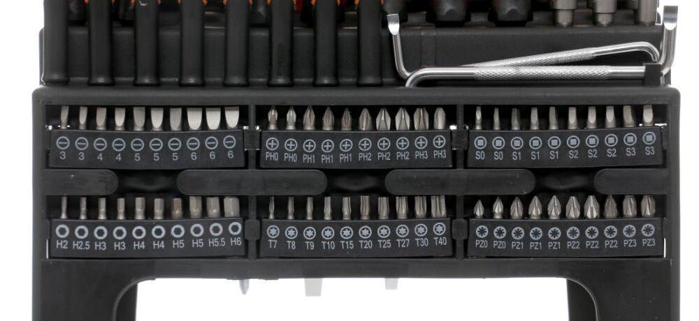 Набір викруток з бітами TAGRED TA1079 100 од. - фото 4 Набір викруток з бітами TAGRED TA1079 100 од. - фото 4