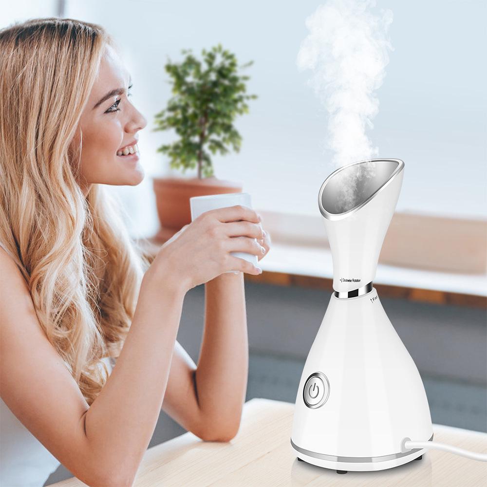 Паровая сауна для лица Nano Ionic Facial Steamer Белый - фото 5