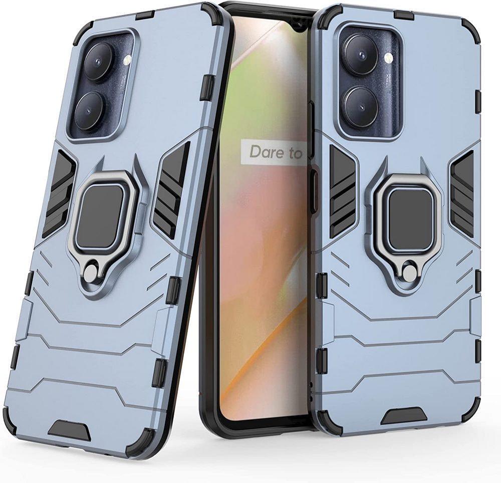 Противоударный чехол Realme C33 (подставка кольцо) Graphite (29681-40)