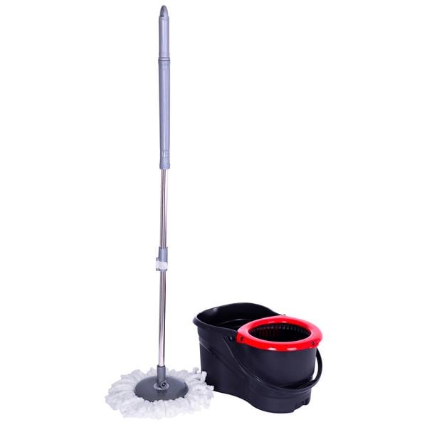 Швабра-полотер с ведром с центрифугой для самоотжима Violet House Mix (MLM-1172-MIX) Швабра-полотер с ведром с центрифугой для самоотжима Violet House Mix (MLM-1172-MIX)