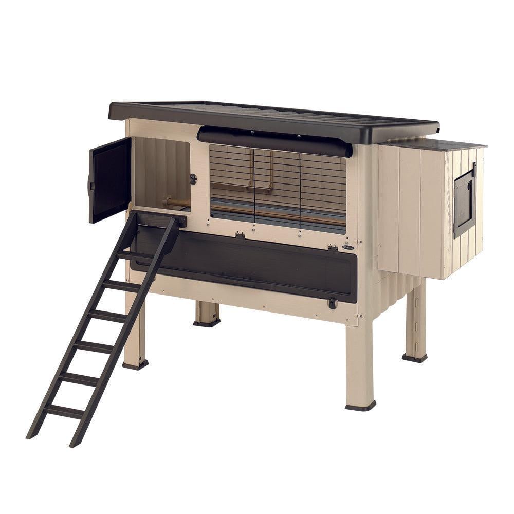 Домик пластиковый для кур HAPPY FARM 120 140x139xh 110 см (A-036662) Домик пластиковый для кур HAPPY FARM 120 140x139xh 110 см (A-036662)