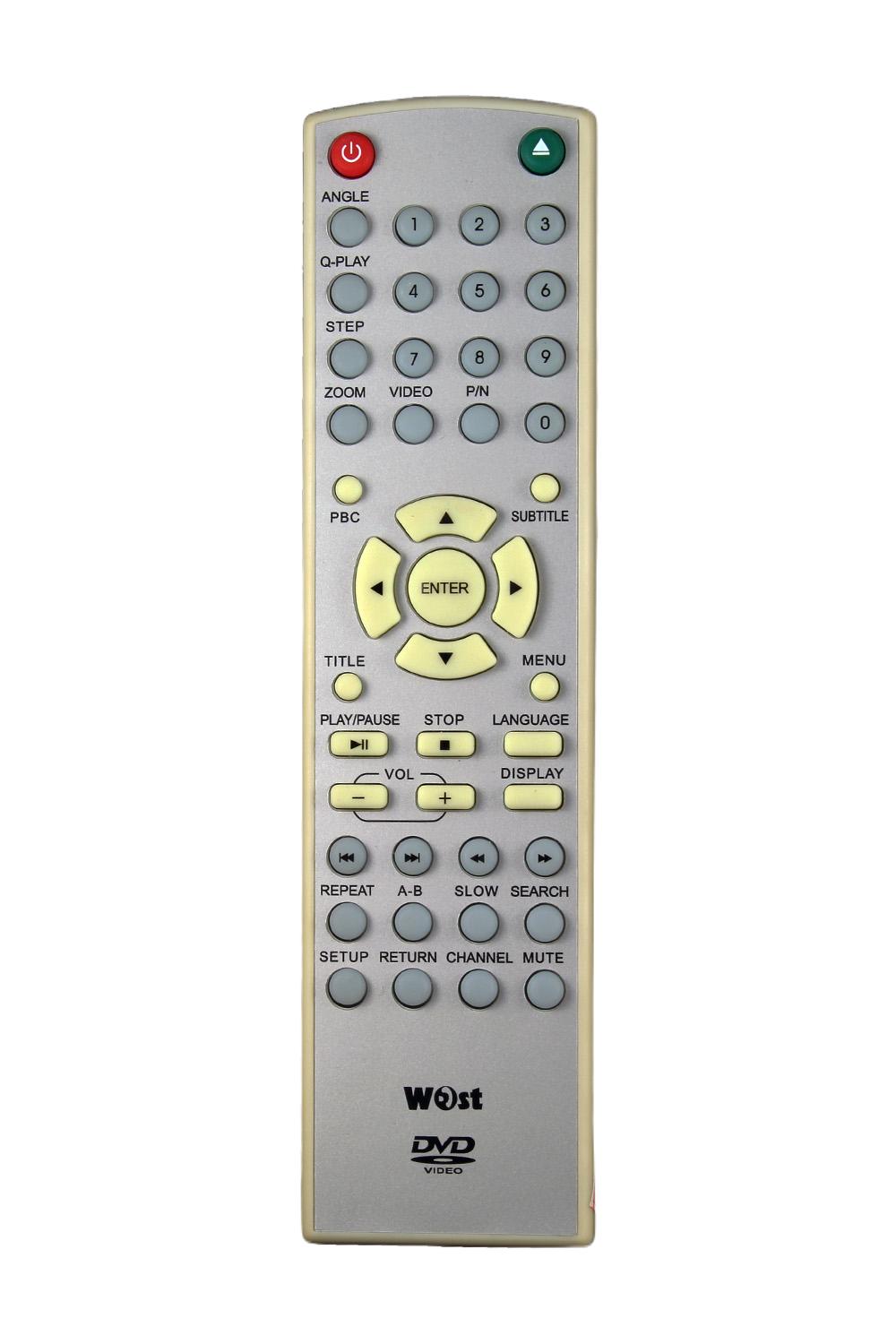 Пульт для WEST DVX5121