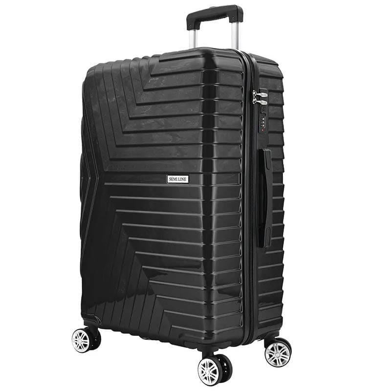 Чемодан SEMI LINE 24" M 64 л Black (DAS302951)